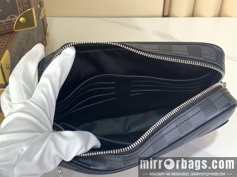 LV Bags Kasai N47626 24.5x15.5x6cm gf