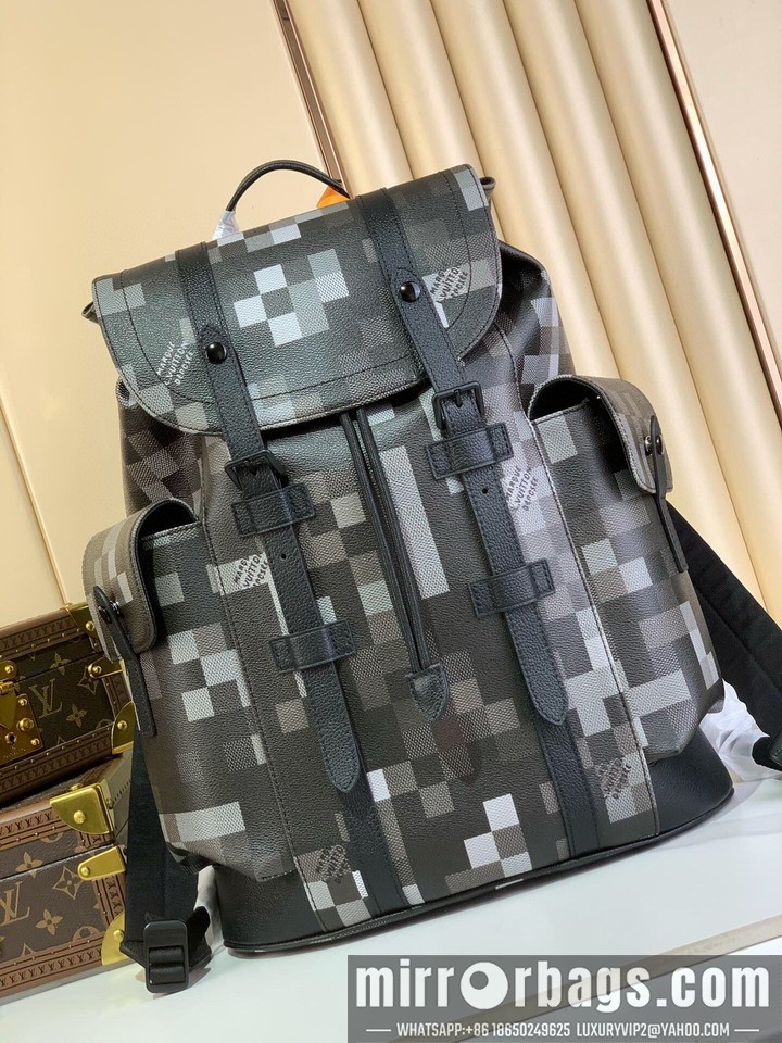 LV Bags Christopher M14952 44x12.5x38cm gf