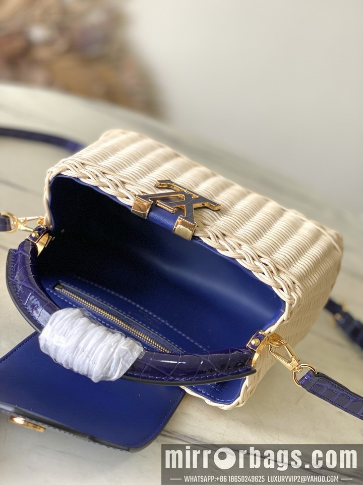 LV Bags Cap M48865 21x14x8cm gf