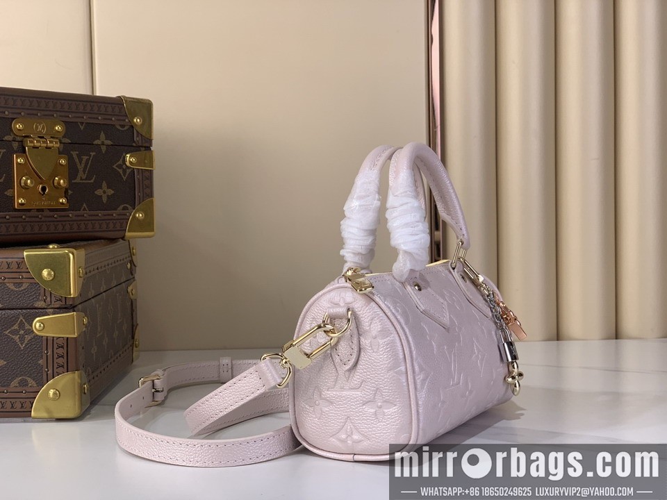 LV Bags Speedy m27107 16x10x7.5cm gf