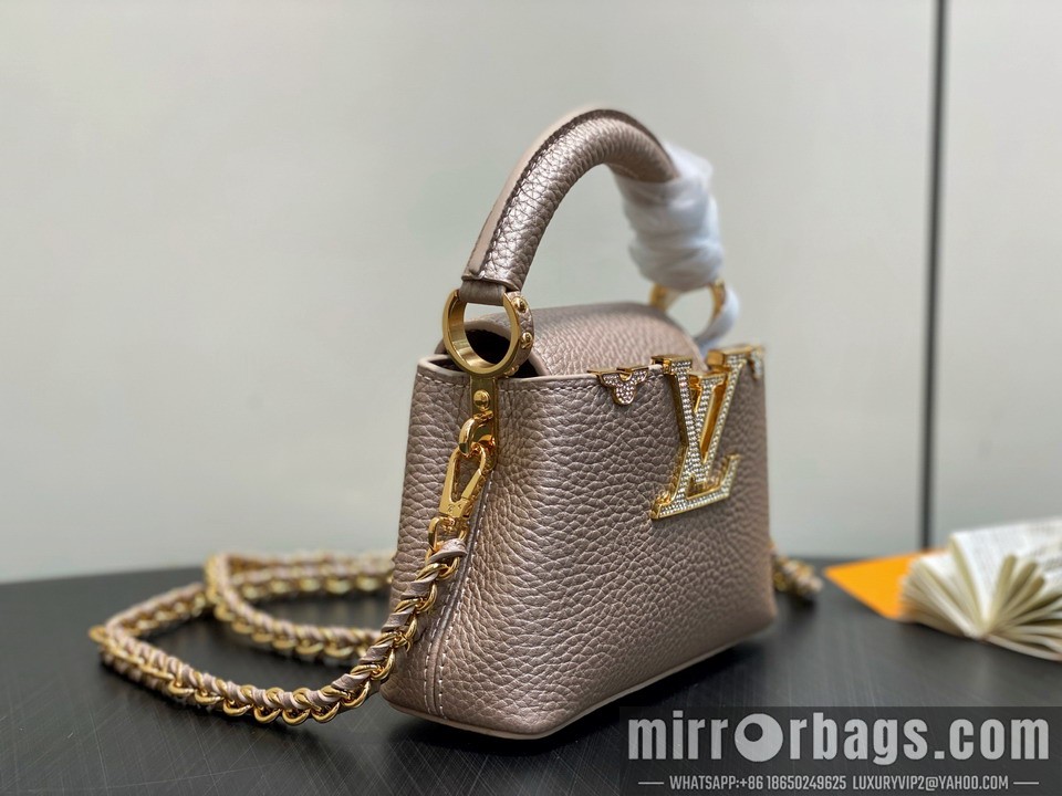 LV Bags Cap M48865 16x11x6.5cm gf7