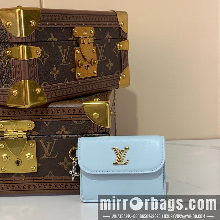 LV Bags Trifold Wallet m14614 10x7x3cm gf