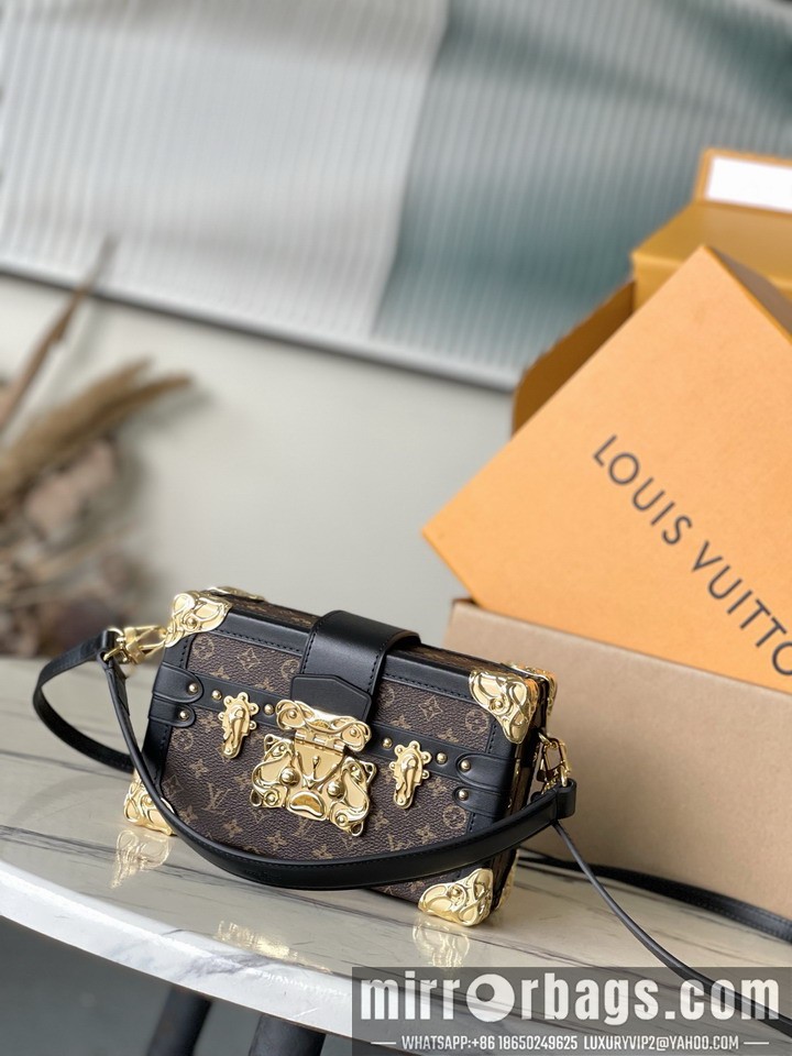 LV Bags Petite Malle M13738 20x12.5x6cm gf
