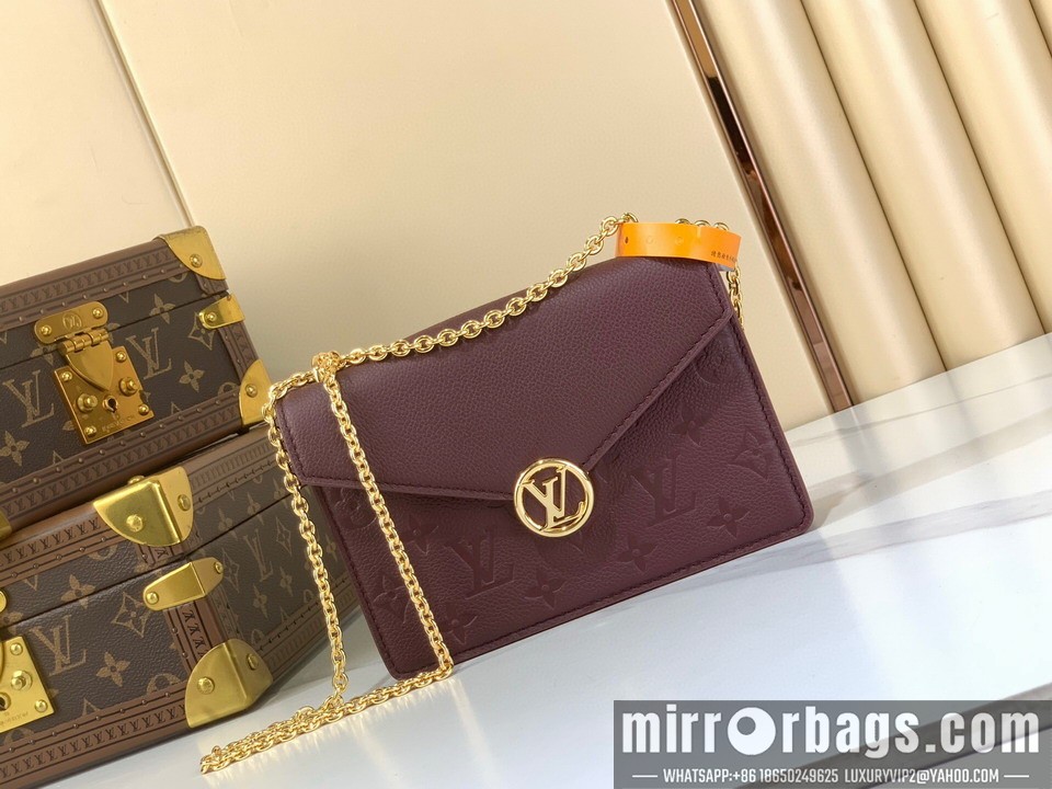 LV Bags Rosy m25814 19.5x13.5x6.5cm gf