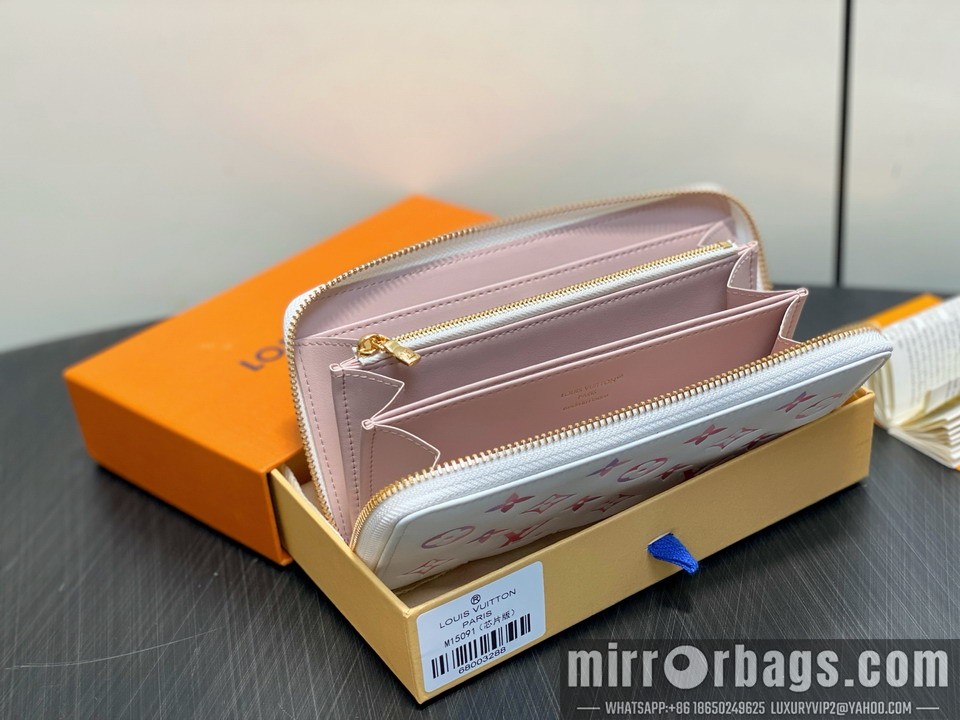 LV Bags Zippy M15091 19.5x10.5x2.5cm gf