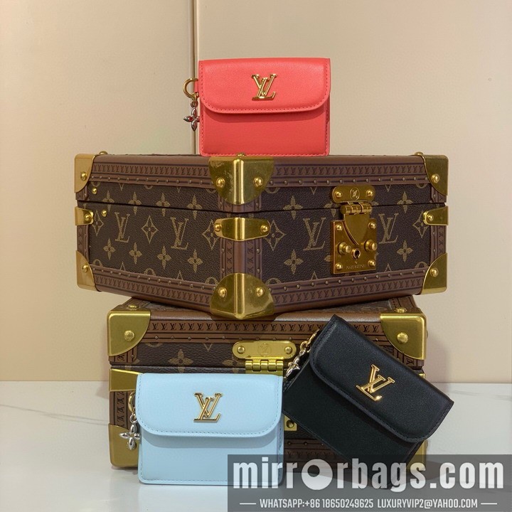 LV Bags Trifold Wallet m15081 10x7x3cm gf