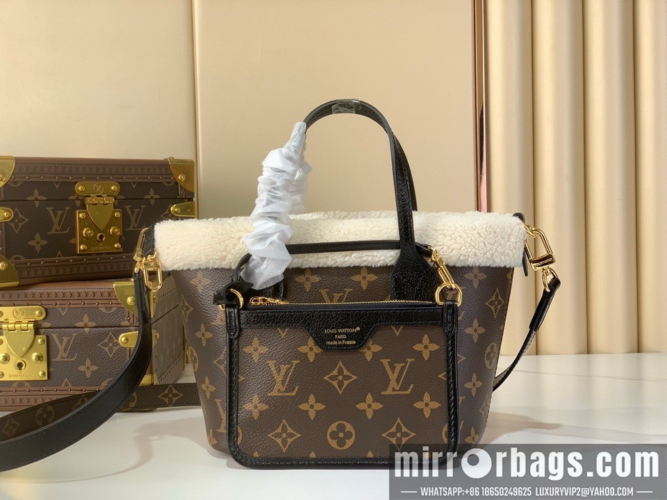 LV Bags Neverfull m26315 16.5x11x26.5cm gf