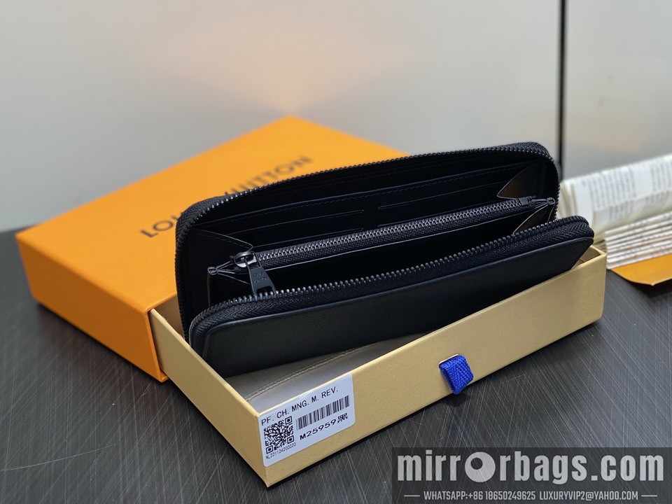 LV Bags Zippy M25959 21x2.5x10cm gf