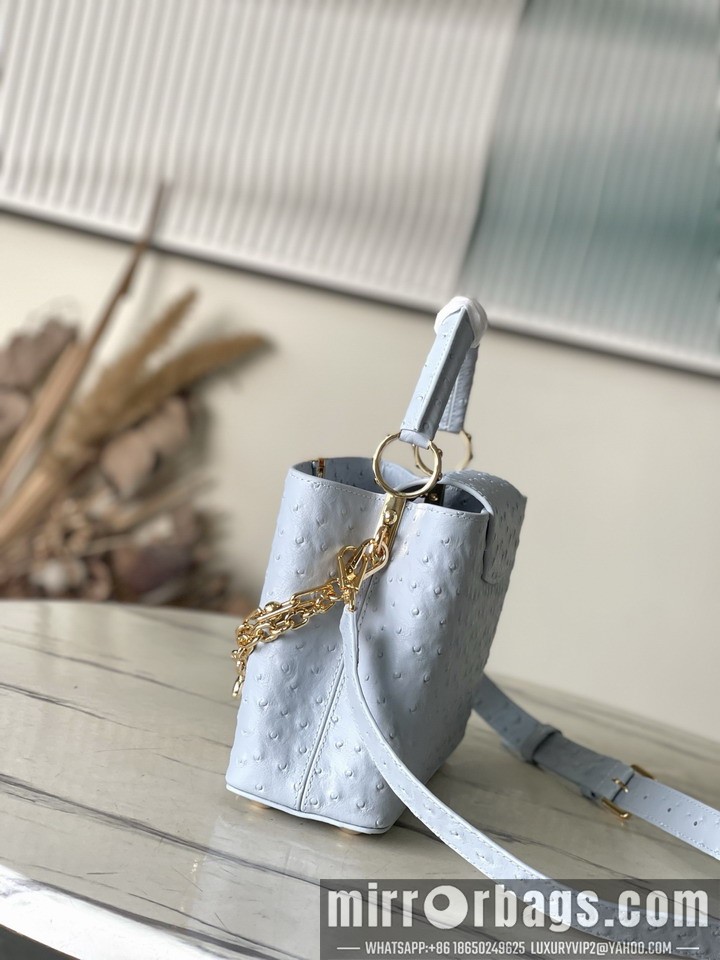 LV Bags Cap M48865 27x17.3x9cm gf