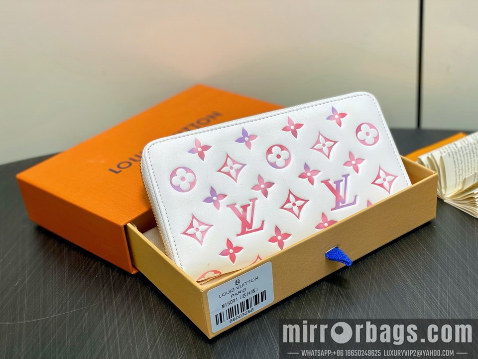 LV Bags Zippy M15091 19.5x10.5x2.5cm gf