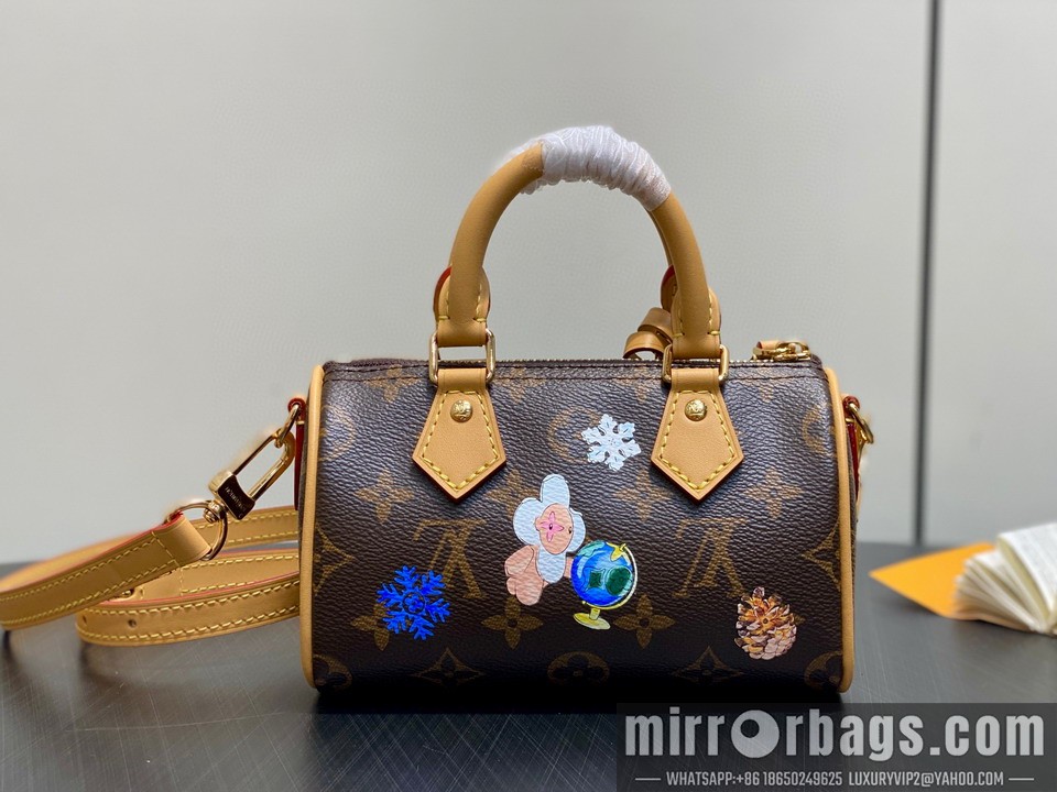 LV Bags Speedy M15330 10x7.5x16cm gf