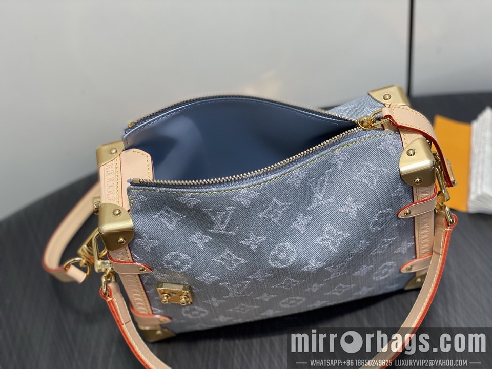 LV Bags Side Trunk M13285 23.5x16x8.5cm gf