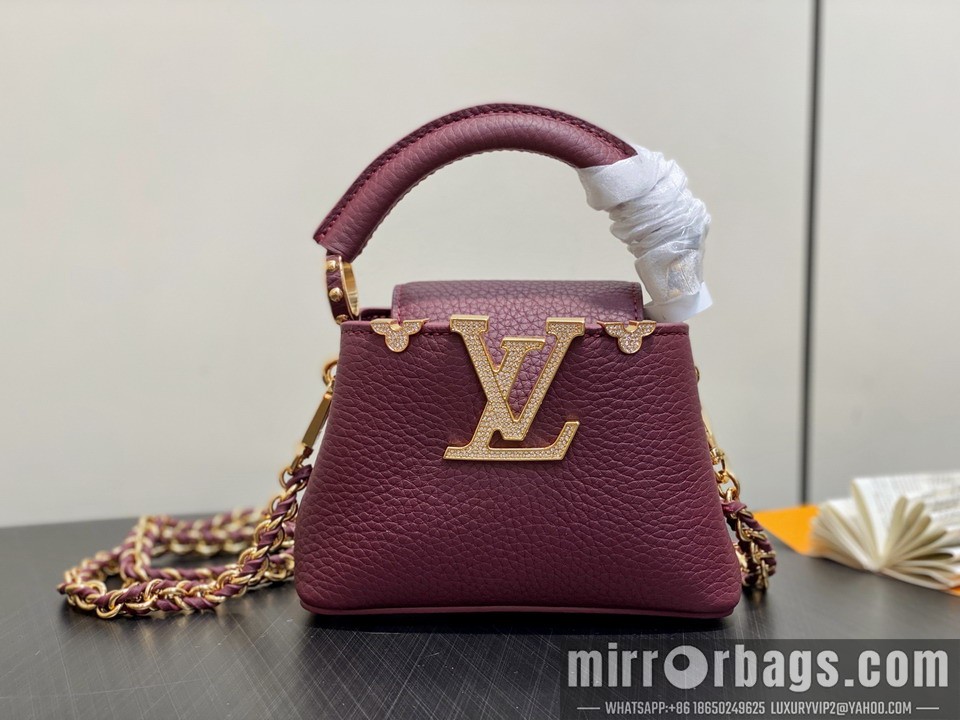 LV Bags Cap M48865 16x11x6.5cm gf6