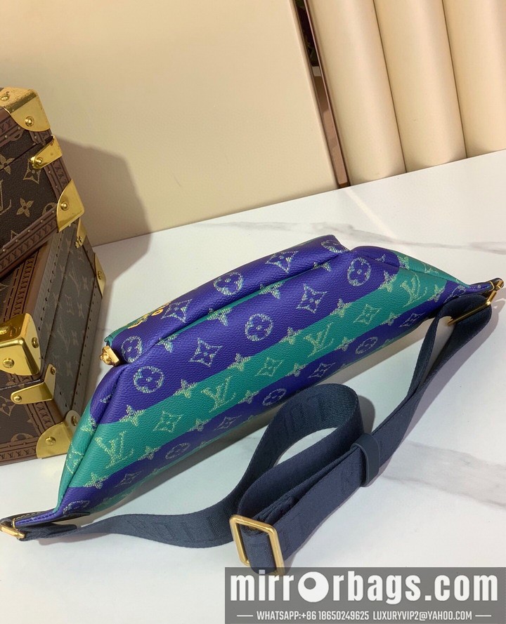 LV Bags Rush M25783 30x15x8cm gf