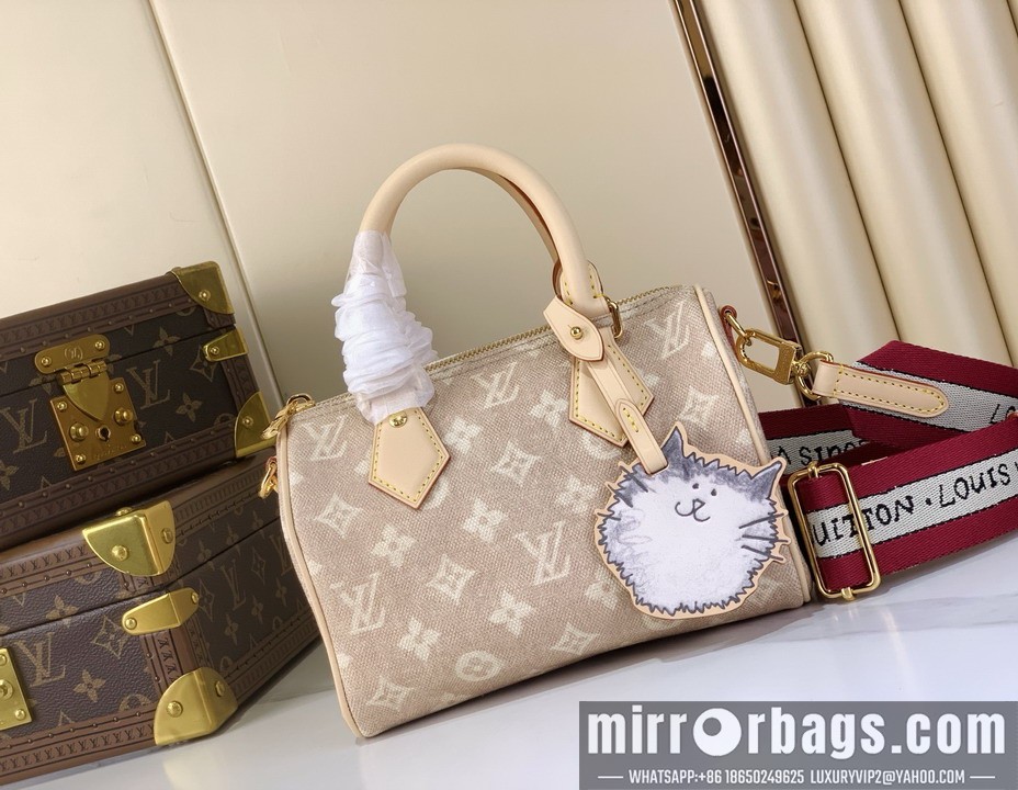 LV Bags Speedy m15151 13.5x12x20.5cm gf