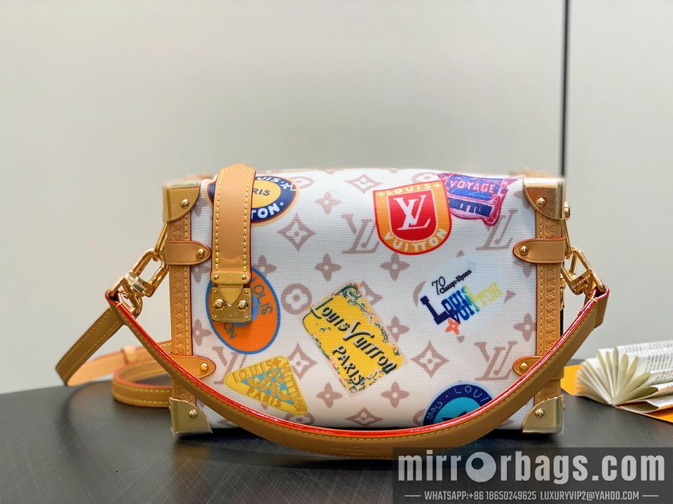 LV Bags Side Trunk M14606 16x8.5x23.5cm gf