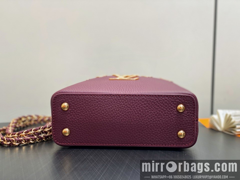 LV Bags Cap M48865 21x14x8cm gf6