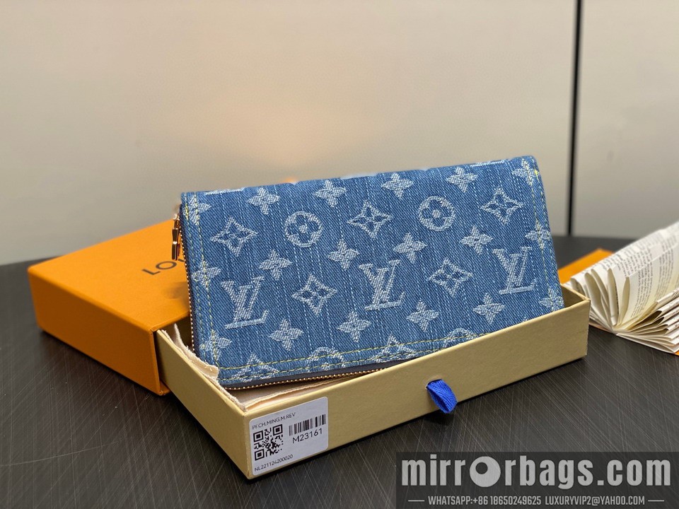 LV Bags Zippy M23161 20x10x2.5cm gf