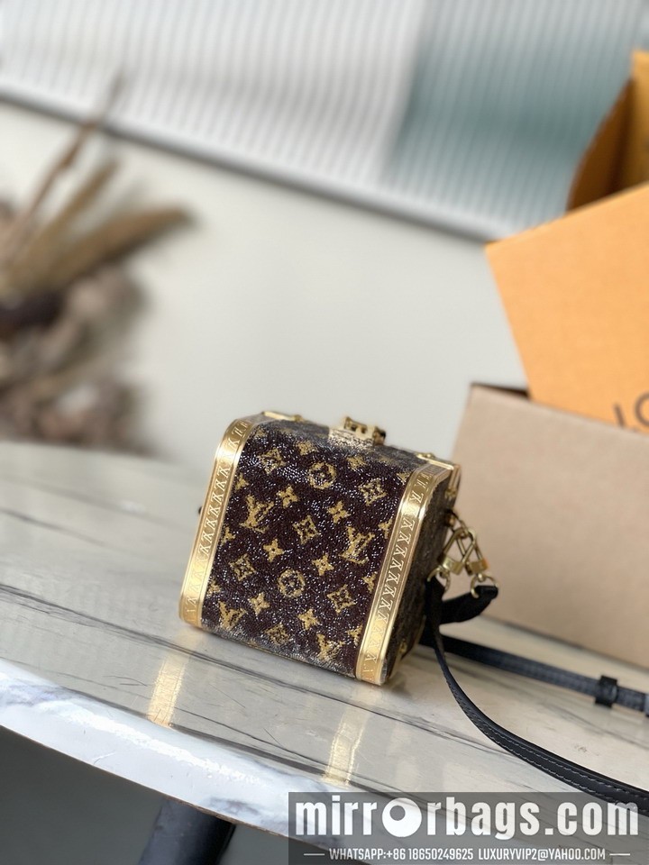 LV Bags Treasure M83089 10.5x10.5x10.5cm gf