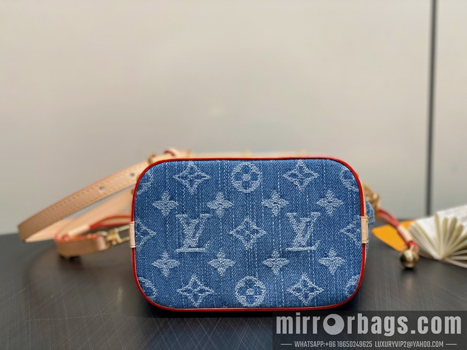 LV Bags Noe M83043 17.5x8.8x20.5cm gf