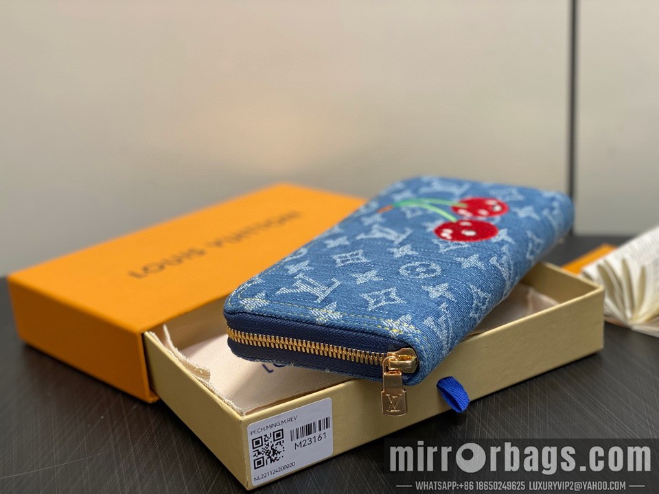 LV Bags Zippy M23161 20x10x2.5cm gf