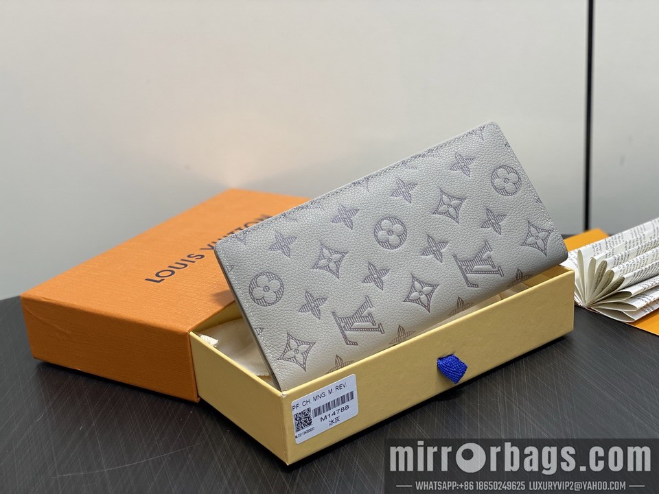 LV Bags Brazza M14788 10x19x2cm gf