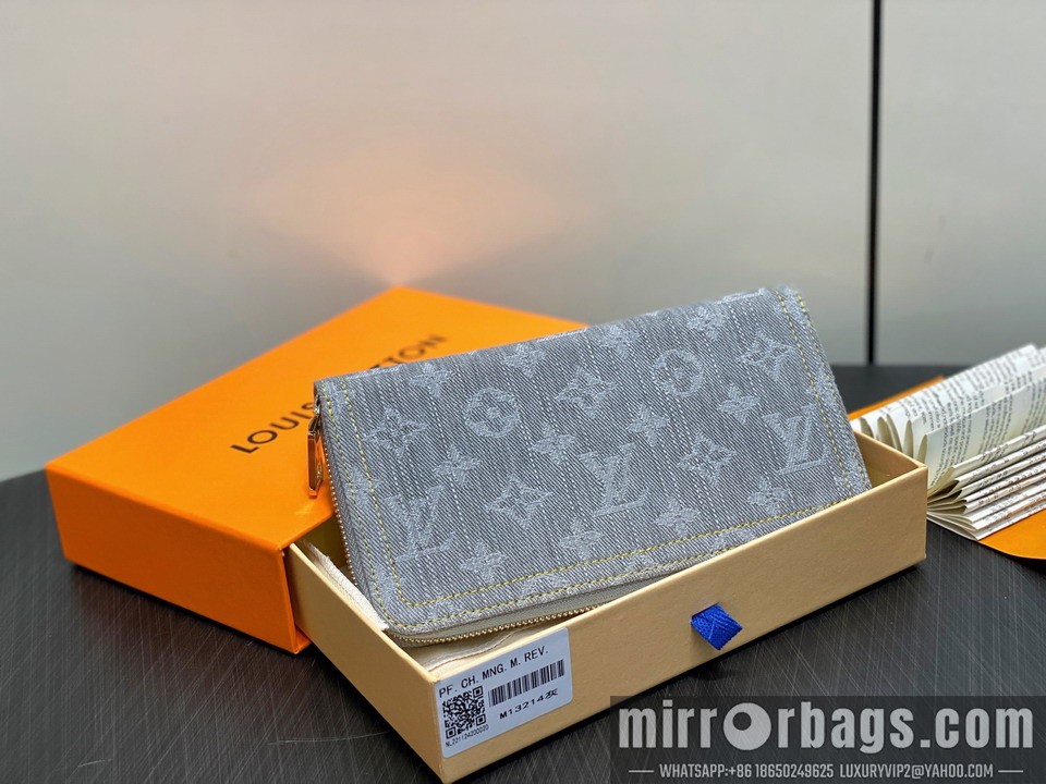 LV Bags Zippy M13214 19.5x10.5x2.5cm gf