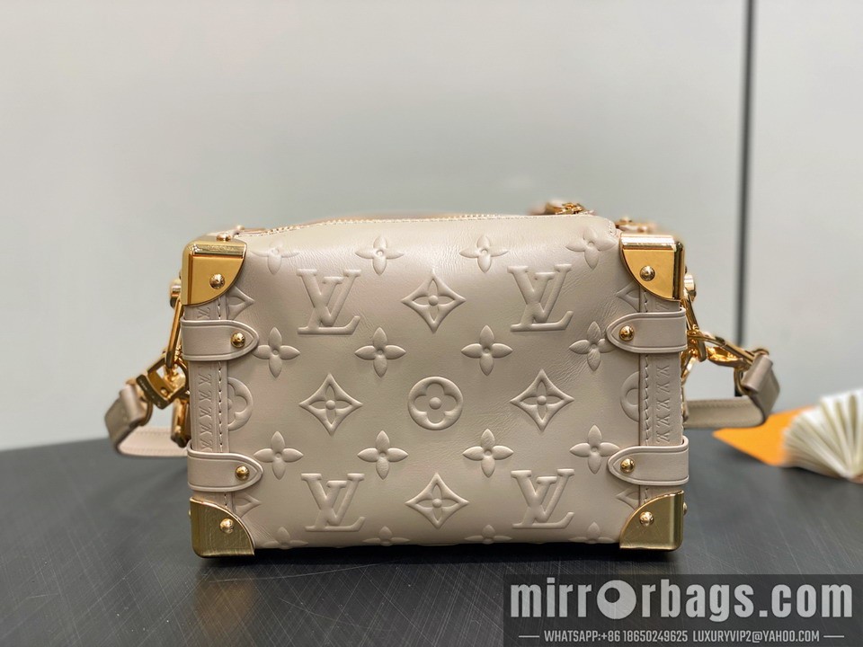 LV Bags Side Trunk M14571 18x12.5x8cm gf