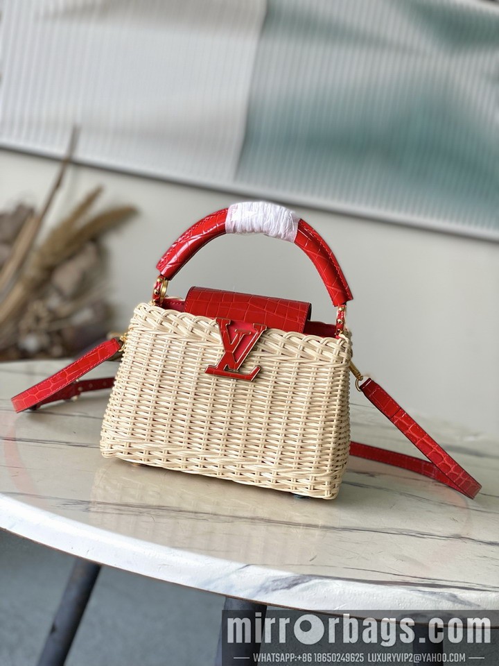 LV Bags Cap M48865 21x14x8cm gf3