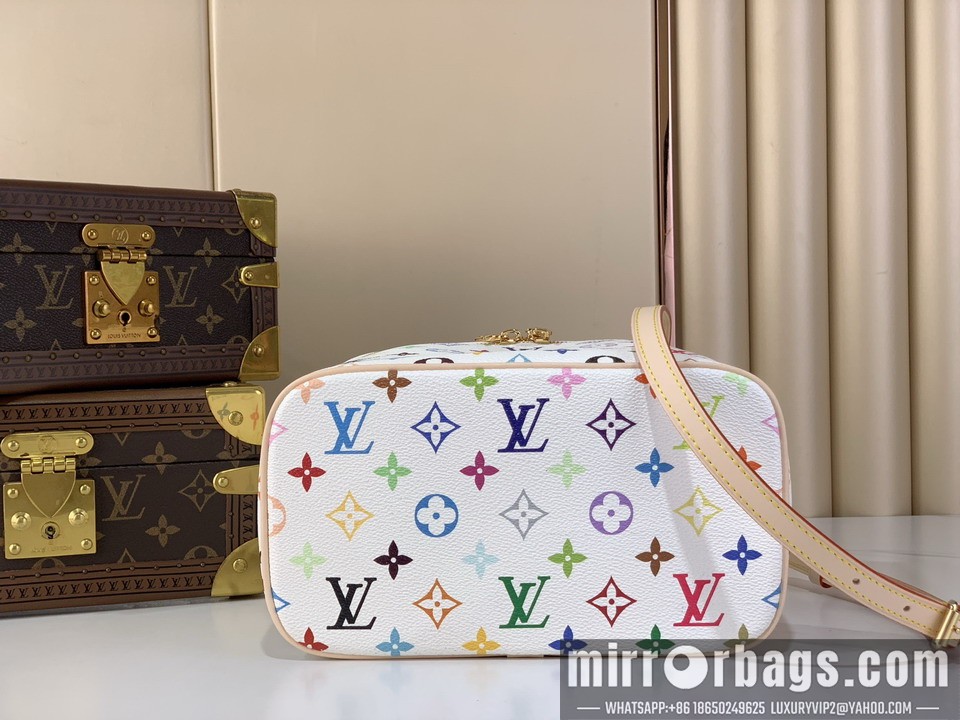 LV Bags Nice M42265 24x18x14.5cm gf