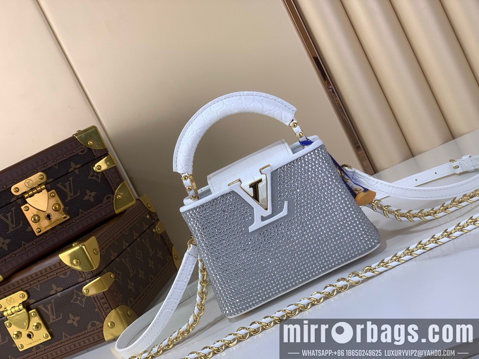 LV Bags Cap M83088 12x7x16cm gf