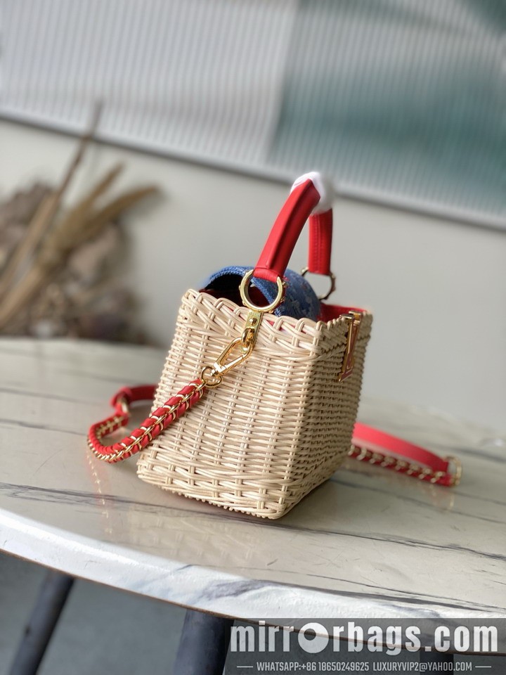 LV Bags Cap M14295 21x13.6x8cm gf