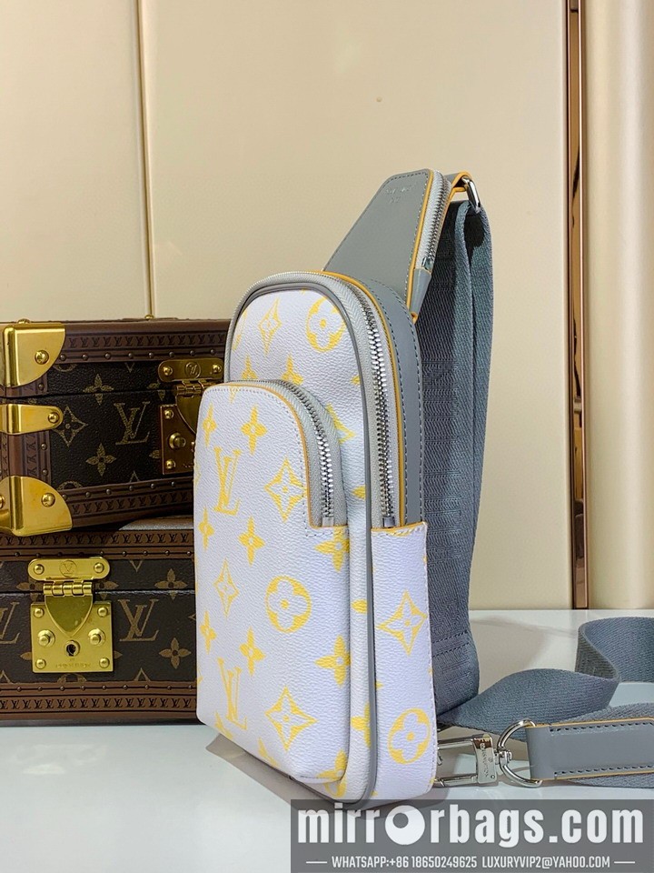 LV Bags Avenue M13963 16x33x5.7cm gf