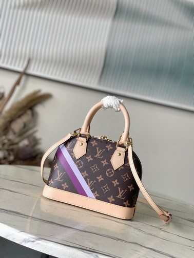 LV Bags Alma M01917 17.5x11.5x23.5cm gf