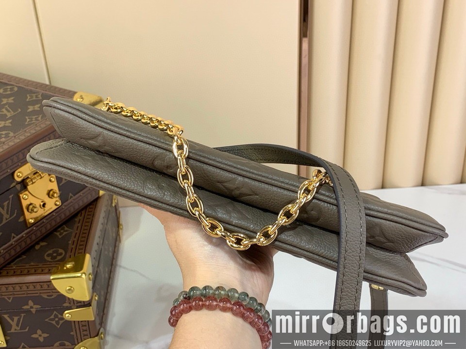 LV Bags Pochette Liv m25816 24.5x13.5x6.5cm gf