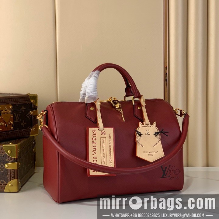 LV Bags Speedy m25766 17x30x21cm gf