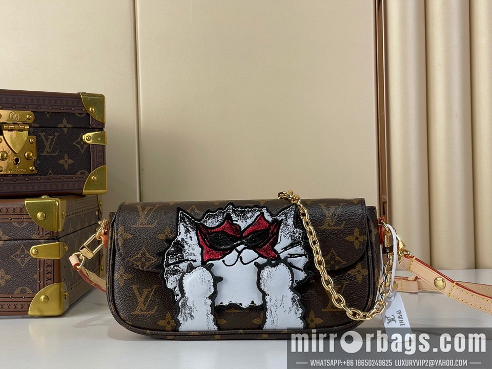 LV Bags Ivy M15148 23.5x12x4.3cm gf