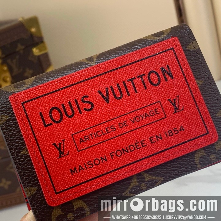 LV Bags Bifold m25835 11.5x0.5x3.5cm gf