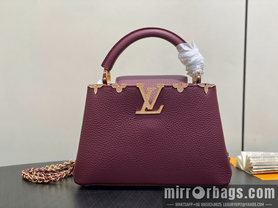 LV Bags Cap M48865 27x18x9cm gf7