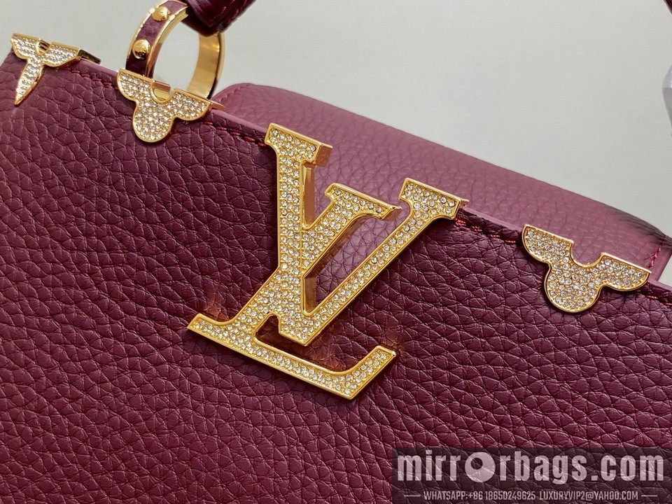 LV Bags Cap M48865 27x18x9cm gf7