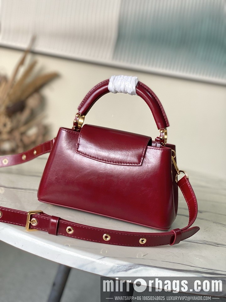 LV Bags Cap M25473 22x12x8cm gf