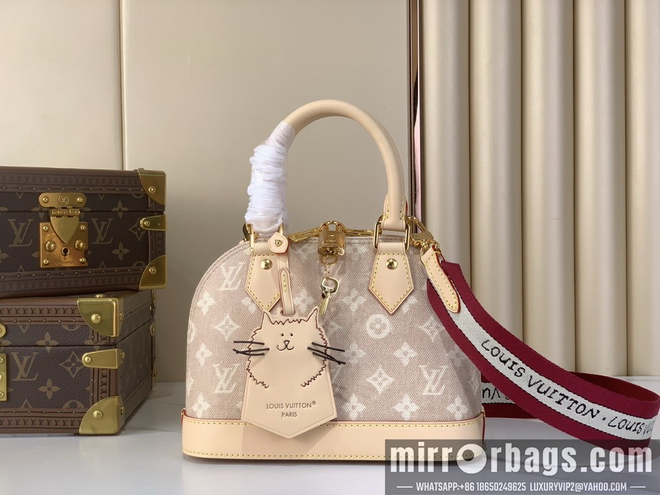 LV Bags Alma m25728 17.5x11.5x23.5cm gf