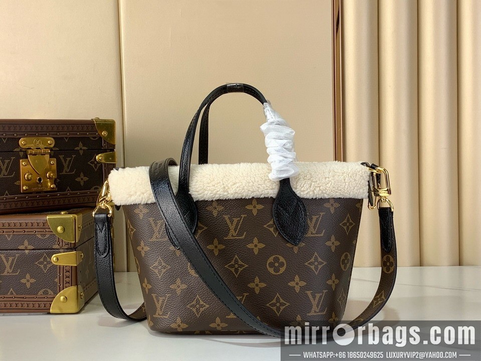 LV Bags Neverfull m26315 16.5x11x26.5cm gf