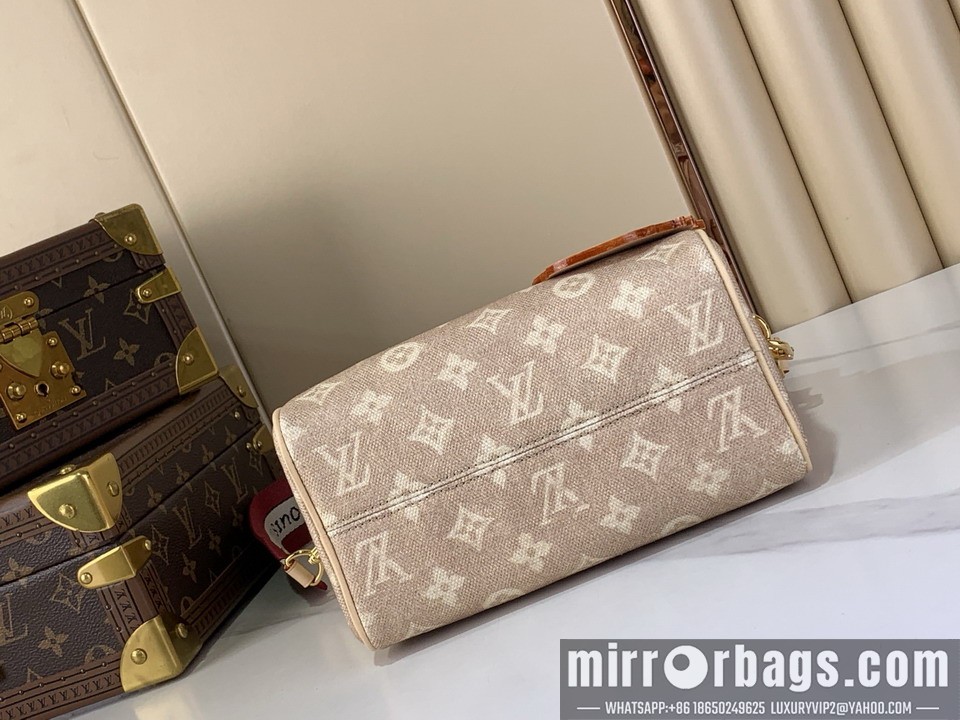 LV Bags Speedy m15151 13.5x12x20.5cm gf