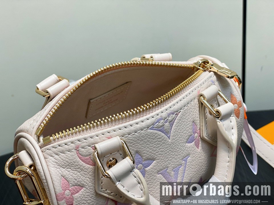 LV Bags Speedy M25591 10x7.5x16cm gf