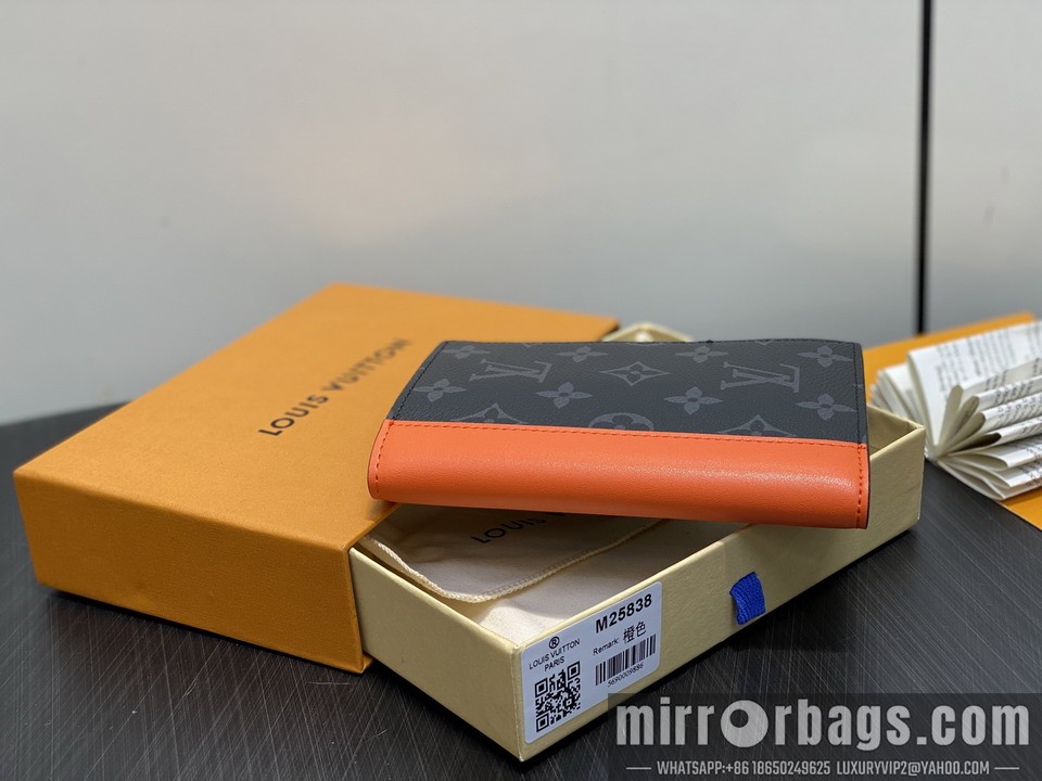 LV Bags Brazza M25838 14x2.5x10cm gf