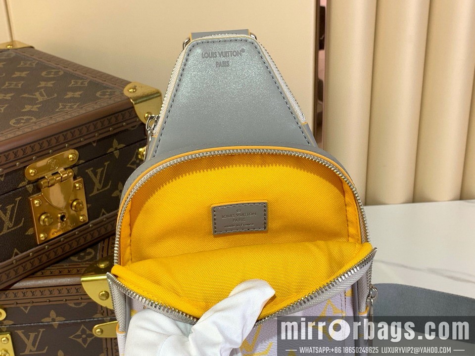 LV Bags Avenue M13963 16x33x5.7cm gf