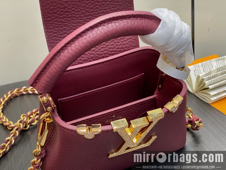 LV Bags Cap M48865 16x11x6.5cm gf6
