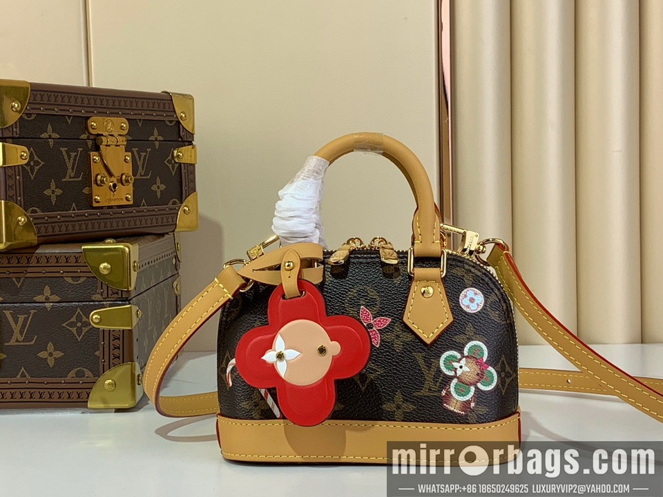 LV Bags Alma m12199 12x8x18cm gf