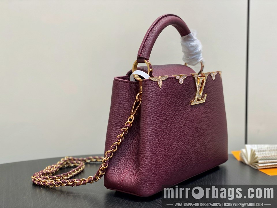 LV Bags Cap M48865 27x18x9cm gf7